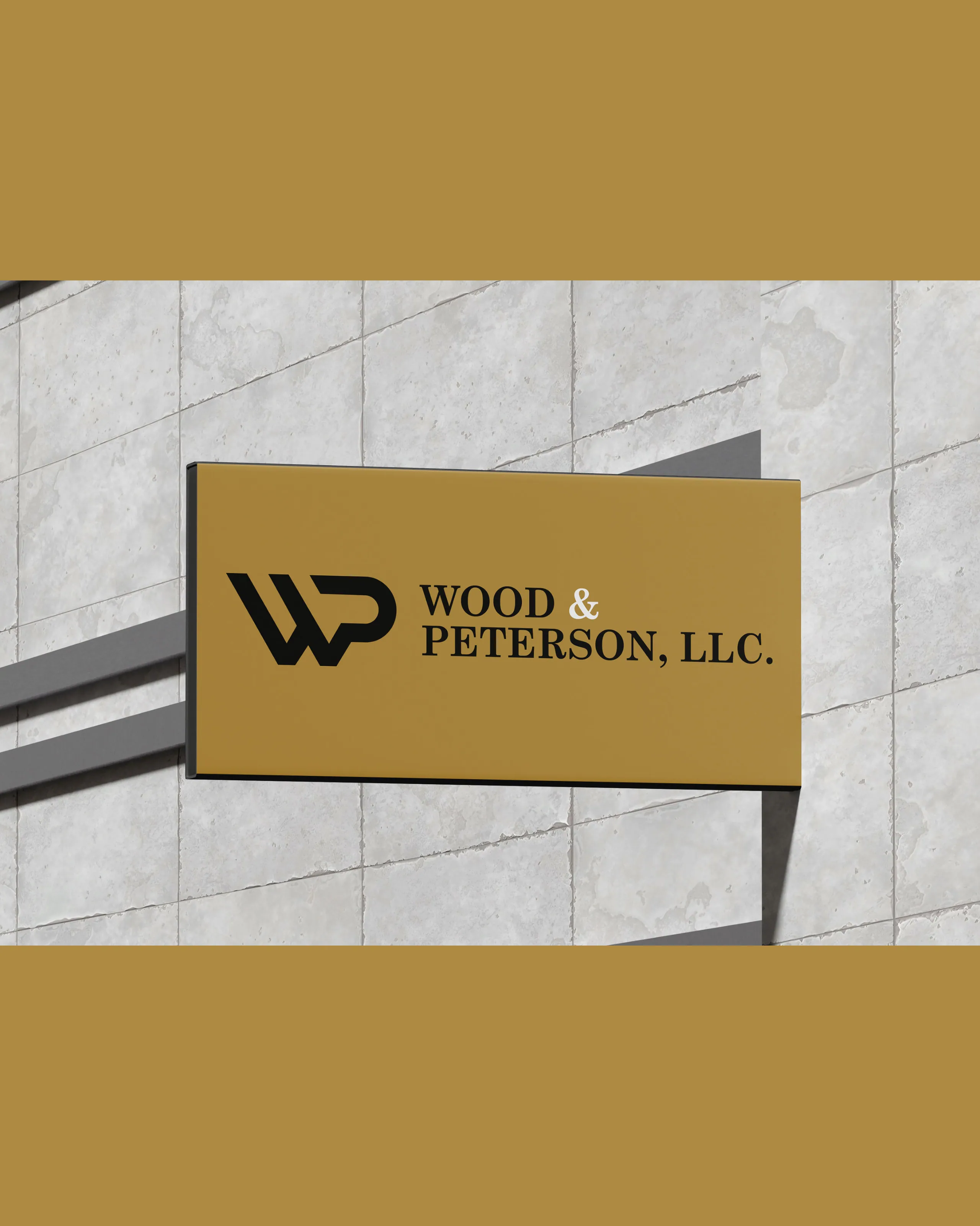 Wood & Peterson LLC brand identity 4